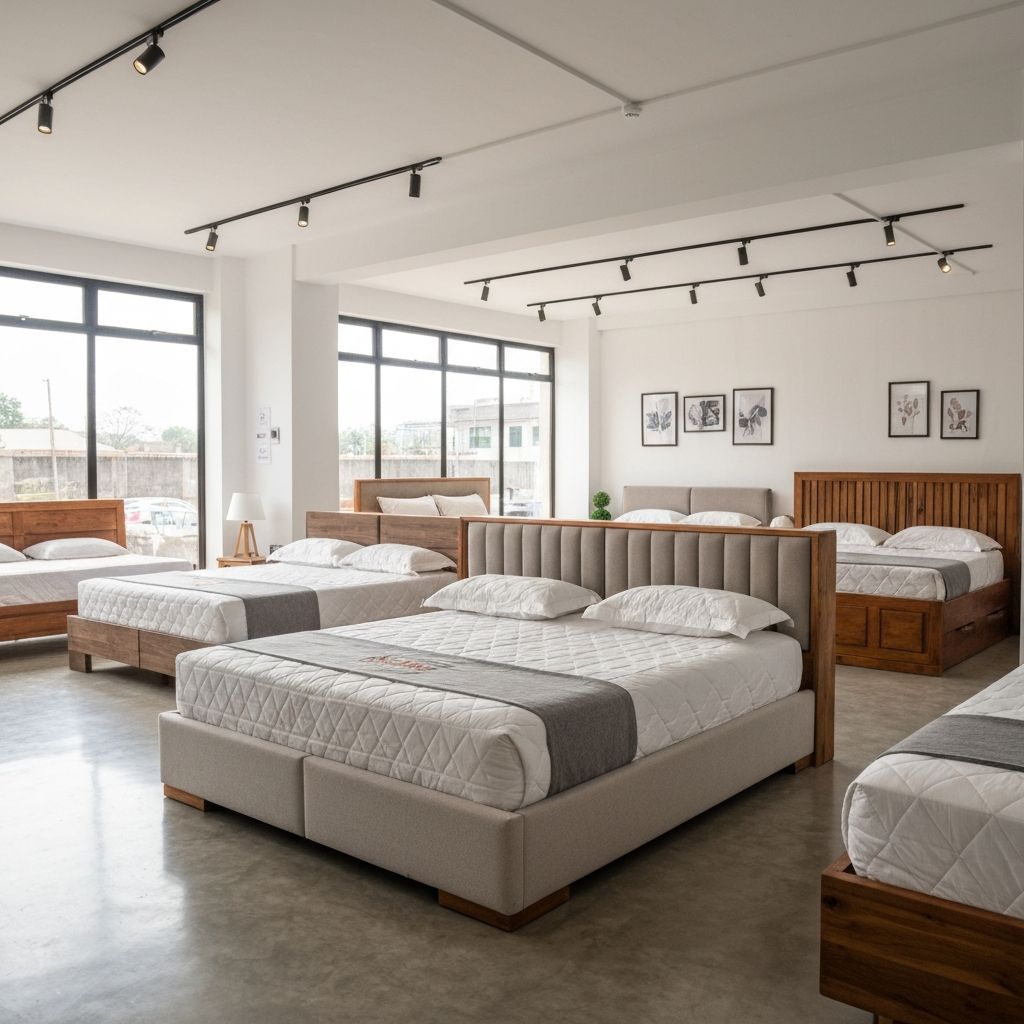 wigomart showroom main hall with premium furniture display